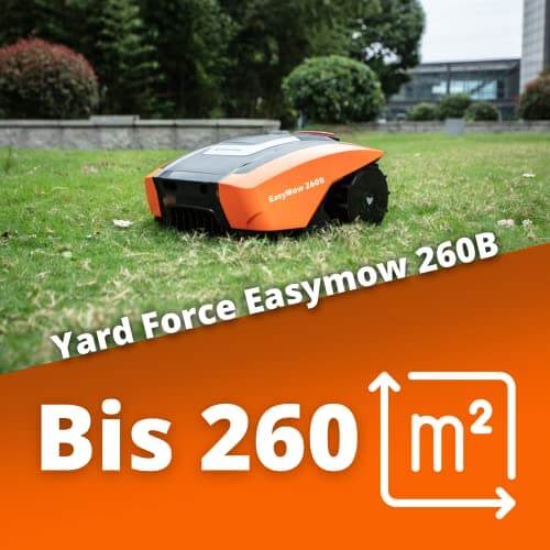YARD FORCE Mähroboter EasyMow 260B Fläche