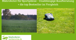 mähroboter sportplatz test