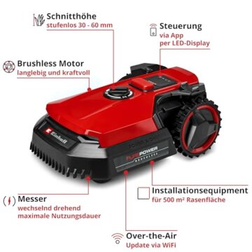 Einhell Mähroboter FREELEXO 500 Power X-Change Zubehör