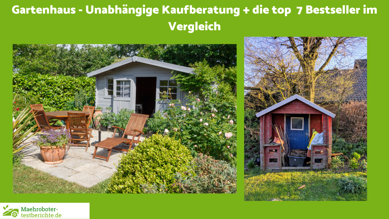 Gartenhaus Test Stiftung Warentest