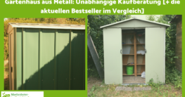 Gartenhaus Metall Testsieger