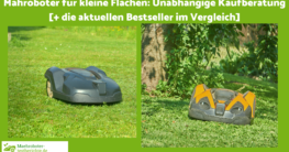 Mähroboter für kleine Flächen Test