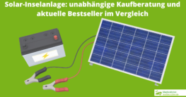 Solar-Inselanlage Test