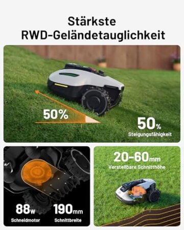 MAMMOTION YUKA Mini 500 Mähroboter testbericht