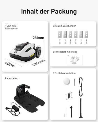 MAMMOTION YUKA Mini 500 Mähroboter