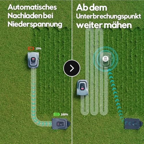  529,99€ KOSTENFREIE Retouren GRATIS Lieferung Montag, 5. Mai für Prime-Mitglieder. Bestellung innerhalb 8 Stdn. 26 Min. Liefern an Jonas - 46419‌ Isselburg Auf Lager Menge: 1 Menge:1 In den Einkaufswagen Jetzt kaufen Versand Amazon Verkäufer WHSJ EU Rückgaben Retournierbar innerhalb von 30 Tagen nach Erhalt Zahlung Sichere Transaktion Mehr anzeigen Für weitere Informationen, Impressum, AGB und Widerrufsrecht klicke bitte auf den Verkäufernamen.. Auf die Liste Redkey MGC500 Mähroboter Rasenmäher Roboter - Akku Rasenroboter Kabelbruch Finden Intelligente Schneidenhöhe APP Steuerung Rasenmäherroboter für Gärten bis 500M² Steigleistung 45% Automatisch Leise Für Vollansicht hier klicken 4+ 3 VIDEOS Redkey MGC500 Mähroboter Rasenmäher Roboter auf Rasen