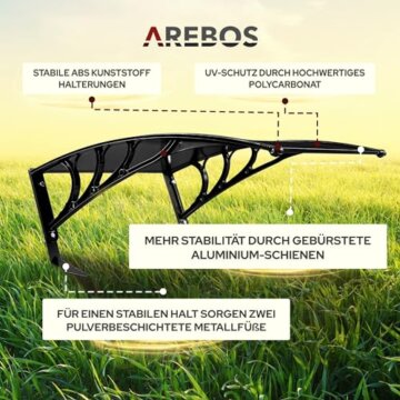 Arebos Mähroboter Garage Test