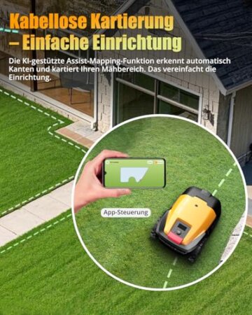GOAT BOT UNICUT H1 Mähroboter App
