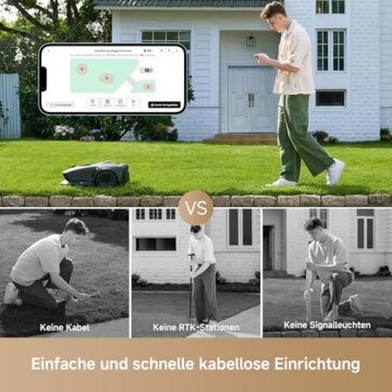 MOVA 600 Kit Rasenmäher Roboter