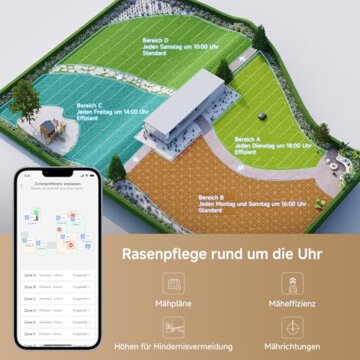MOVA 600 Kit Rasenmäher Roboter Test