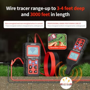 NOYAFA NF-826 Underground Cable Locator Wire Tracker Testbericht