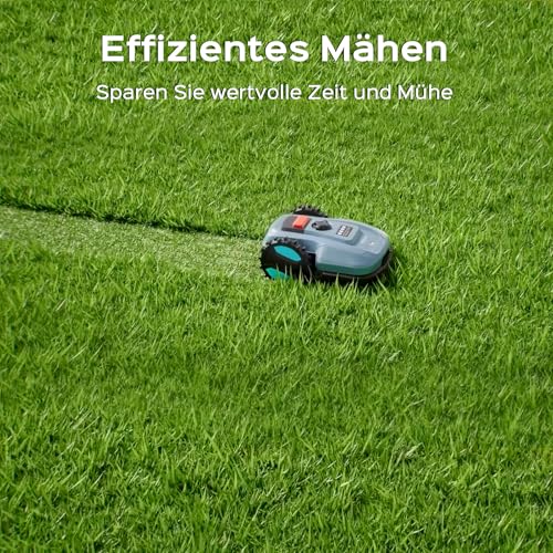 YARDCARE E400 Mähroboter im Einsatz