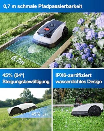 ECOVACS Goat O500 Panorama Mähroboter Test
