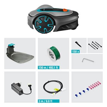 Gardena Mähroboter SILENO minimo 500 qm Zubehör 