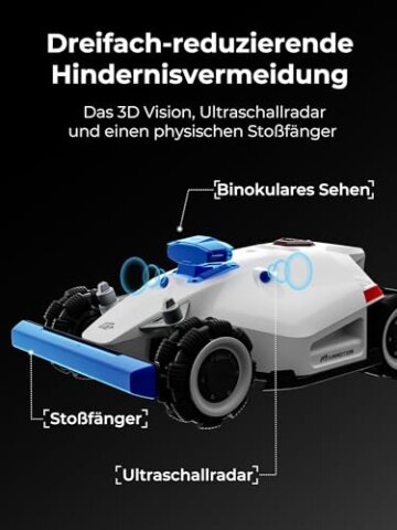 MAMMOTION LUBA 2 AWD 3000 Rasenmäher Roboter Test