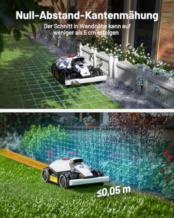  MAMMOTION LUBA mini AWD 800 Mähroboter ohne Begrenzungskabel Test
