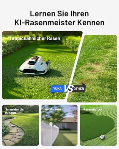 MAMMOTION YUKA 2000 Mähroboter ohne Begrenzungskabel Test