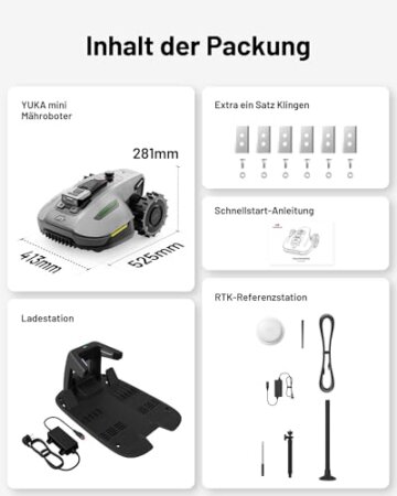 MAMMOTION YUKA mini 700 Mähroboter Zubehör