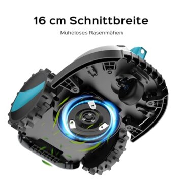 YARDCARE V100 Mähroboter ohne Begrenzungskabel Test