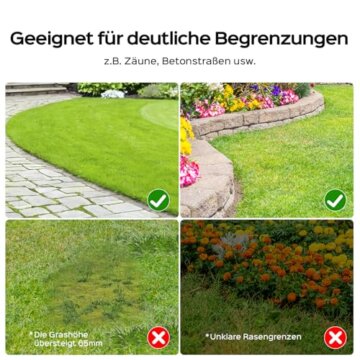 YARDCARE V100 Mähroboter ohne Begrenzungskabel Test