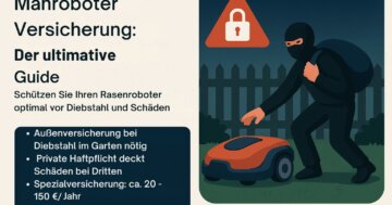 Mähroboter Versicherung
