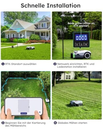 ANTHBOT Genie Mähroboter ohne Begrenzungskabel 3600 m² Test