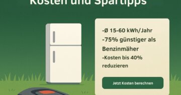 stromververbrauch rasenroboter rechner