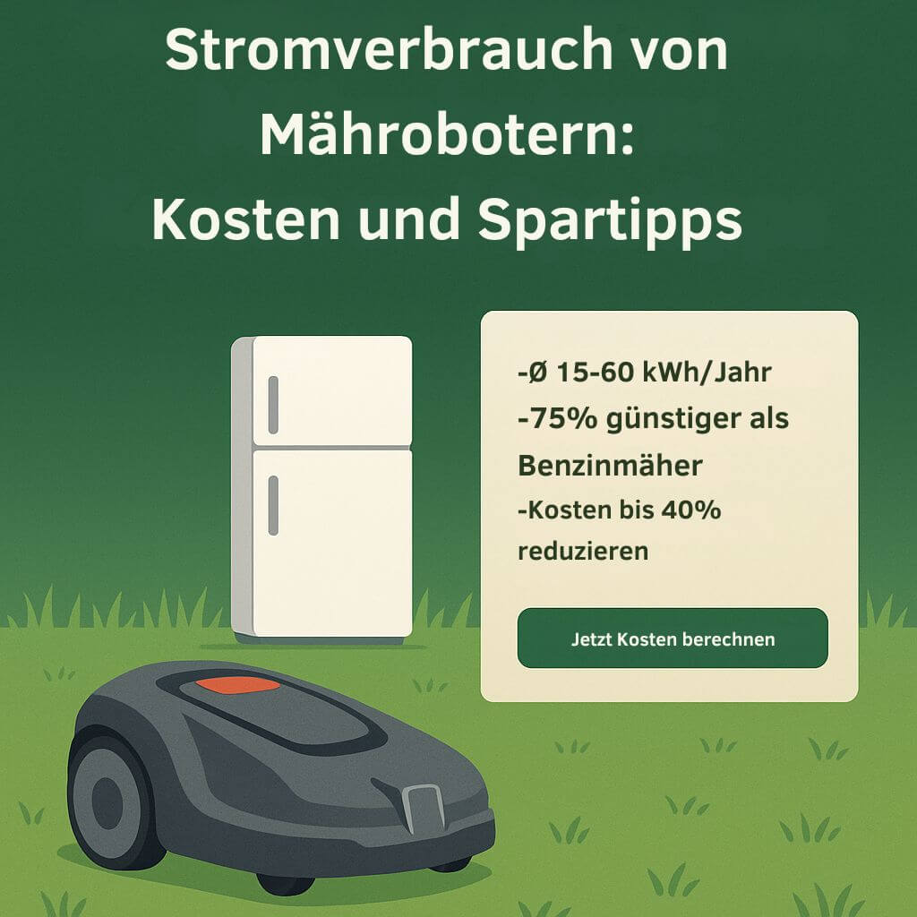 stromververbrauch rasenroboter rechner
